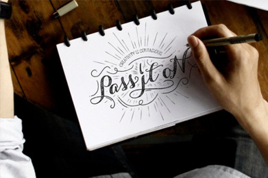 Shadow Type Classic Three-Dimensional Lettering